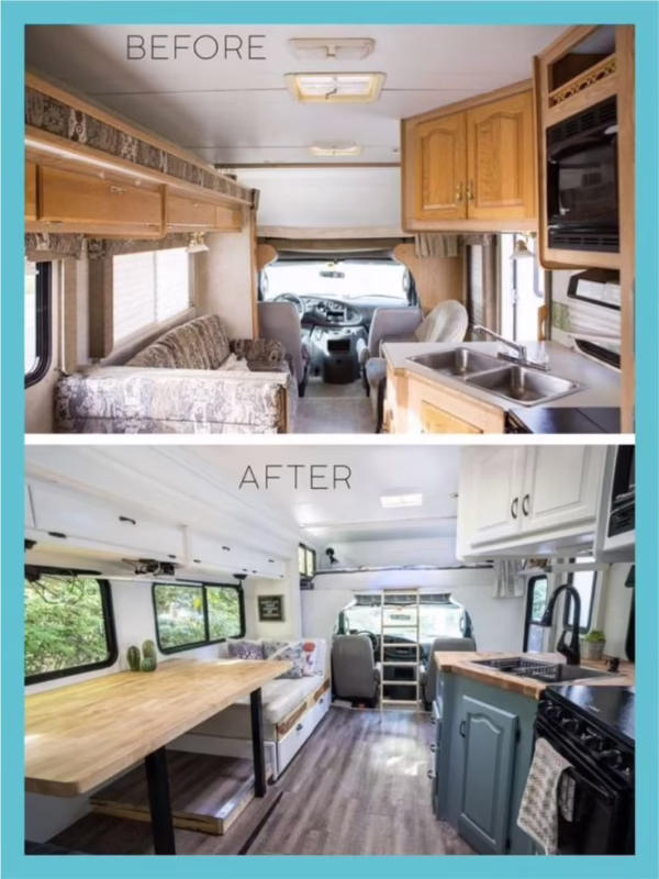 How much does it cost to remodel a motorhome?
