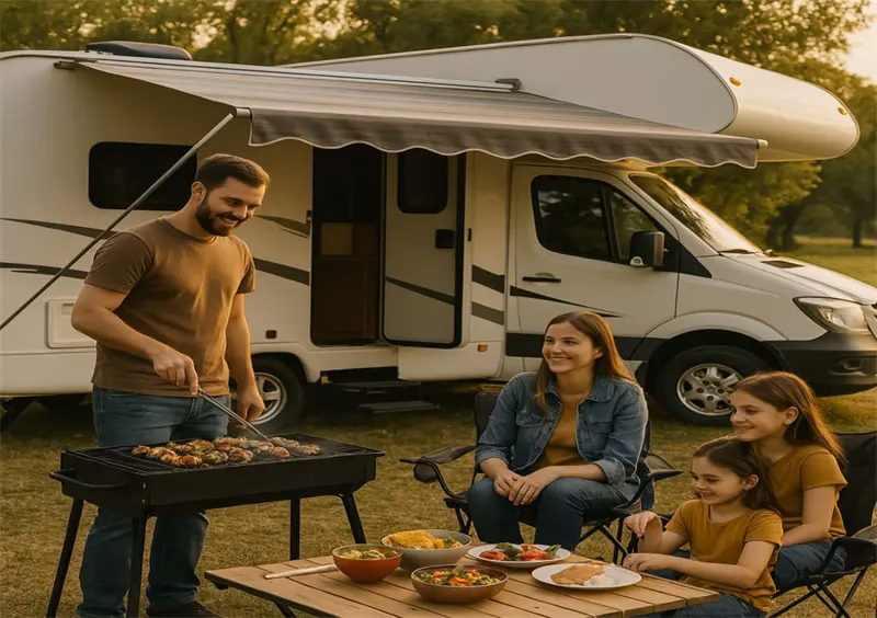 ¿Cuánto viento puede soportar un toldo de autocaravana?