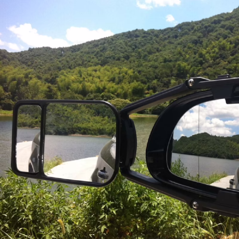 ¿Cuál es el tipo de espejo retrovisor más seguro para una caravana?