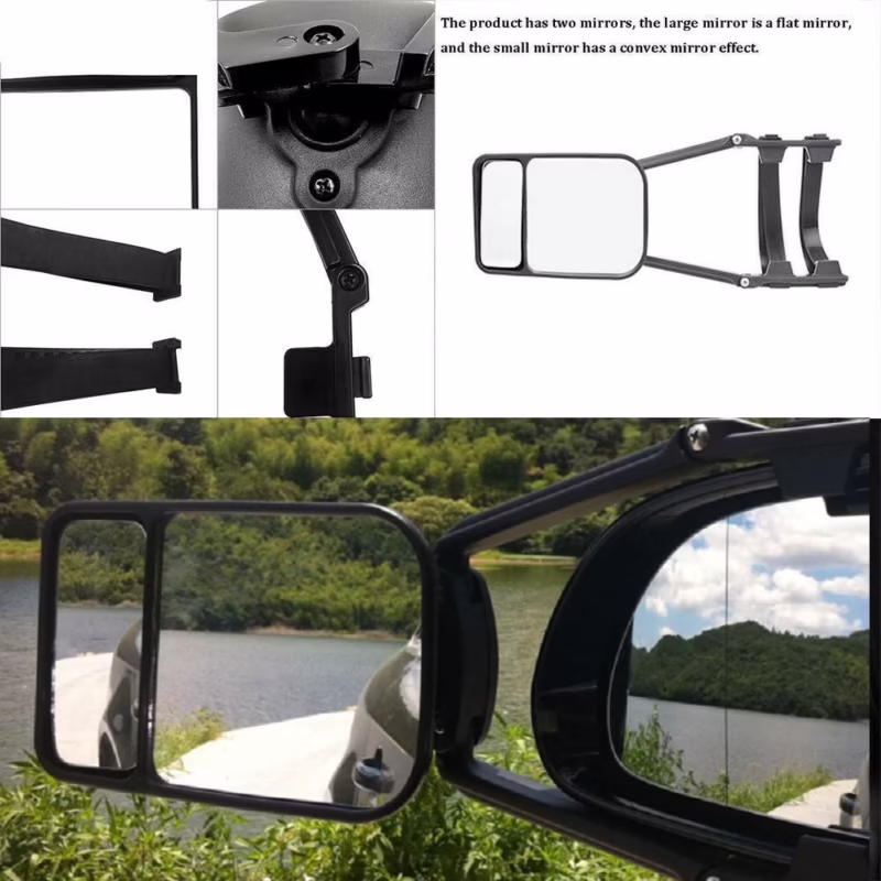 ¿Qué espejo ayuda al conductor a ver lo que hay detrás del automóvil?