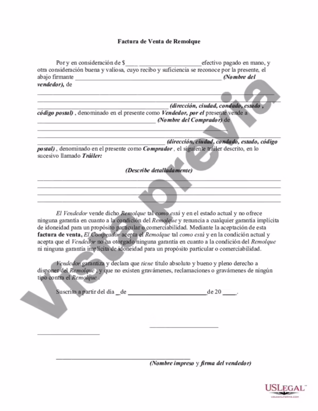 ¿Cómo es una factura original de camioneta?