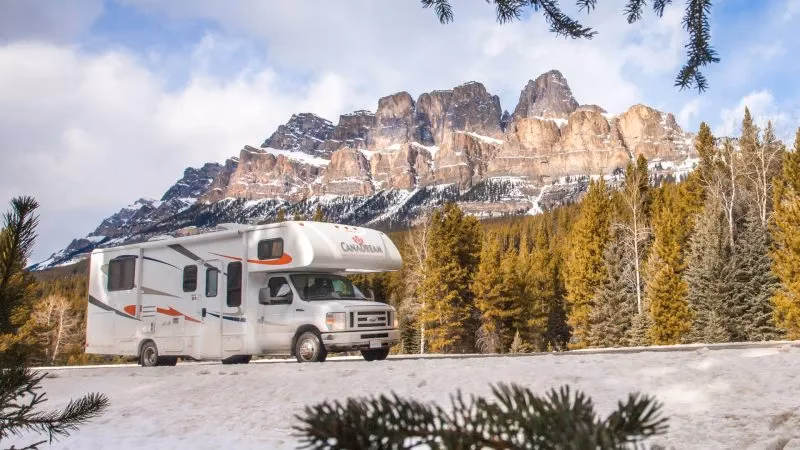 Can you sleep in an RV while driving in Canada?
