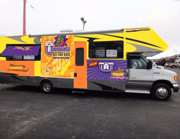 What vehicle is best for a food truck?