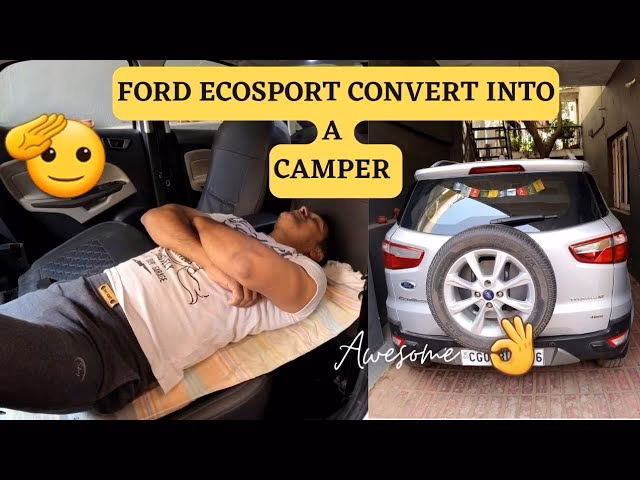 Can a Ford EcoSport tow a camper?