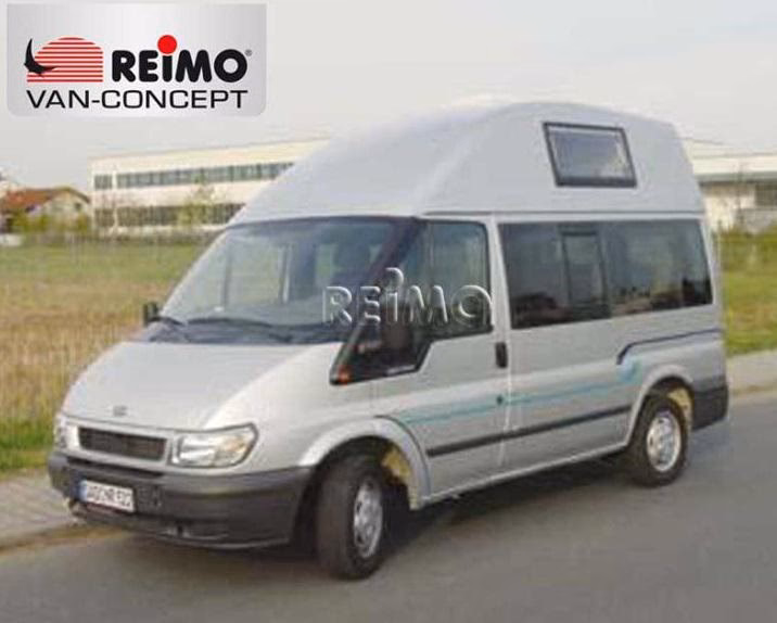 ¿Cuál es la diferencia entre un Ford Transit de techo medio y uno de techo alto?