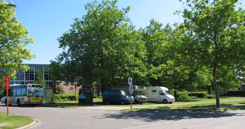 Where can you sleep in a campervan for free?