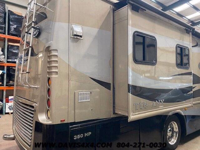 How long is a 2005 Freightliner X line motorhome?