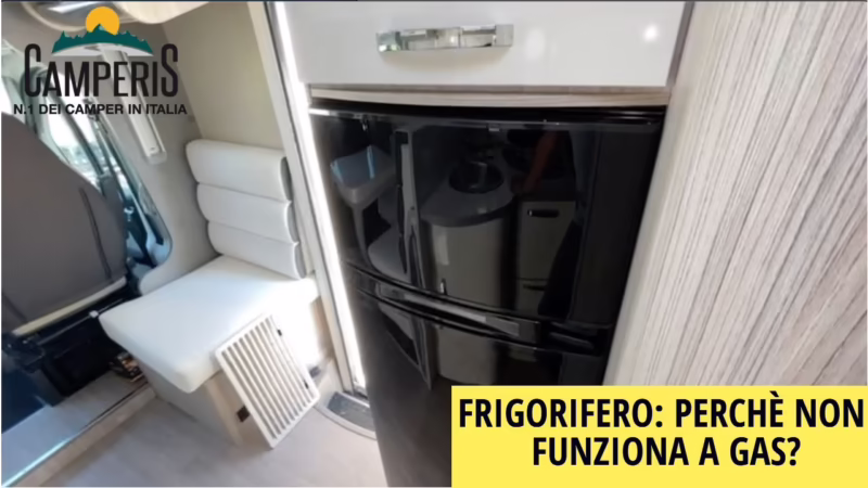 Come funziona il frigo a gas del camper?