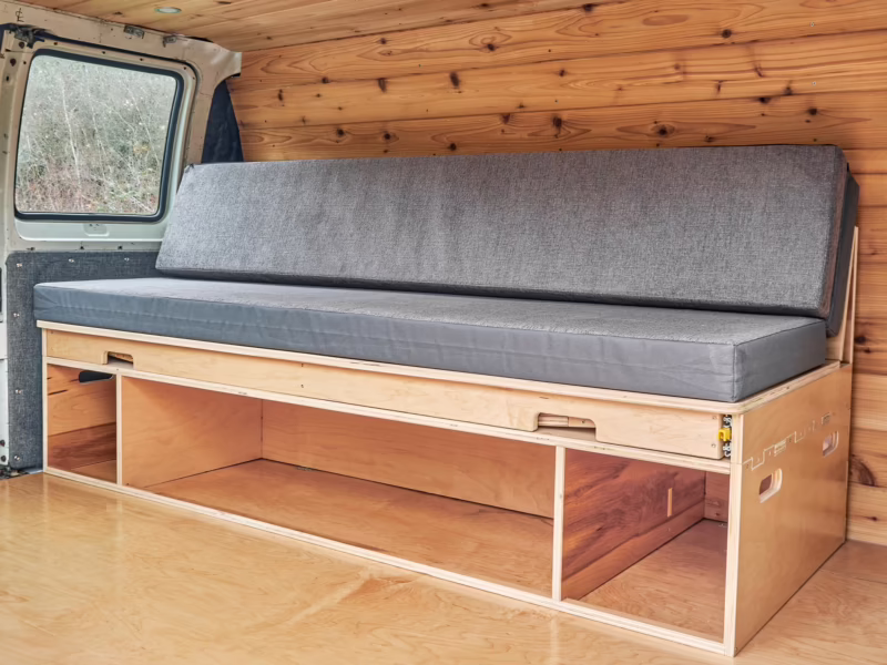 Can you put a futon in a camper?