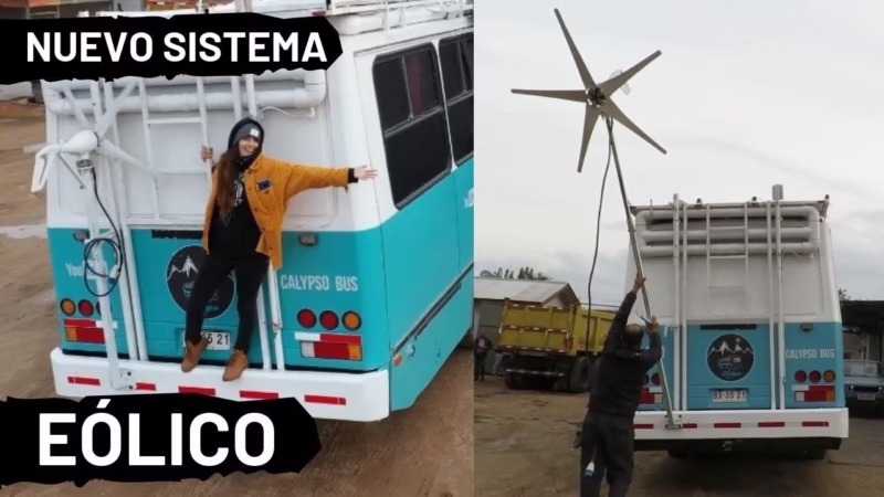 ¿Puedo poner una turbina eólica en mi RV?