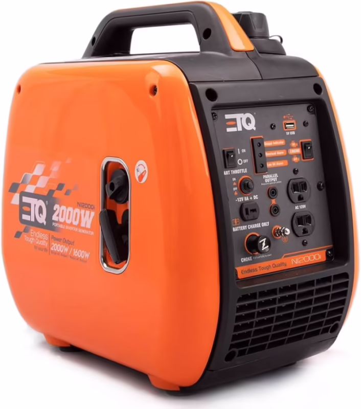 ¿Cuántos watts necesita un grupo electrógeno para una casa?