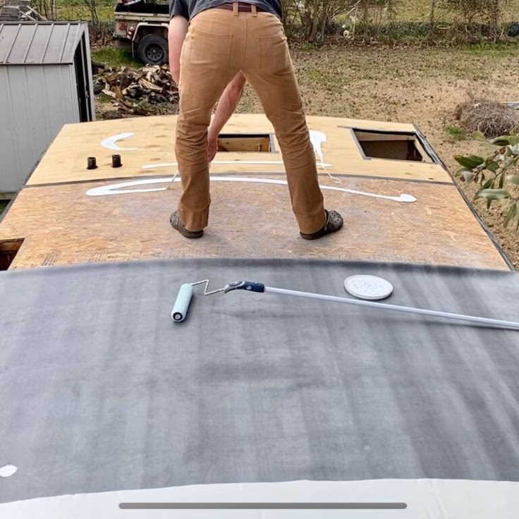 Can you install a rubber roof yourself?