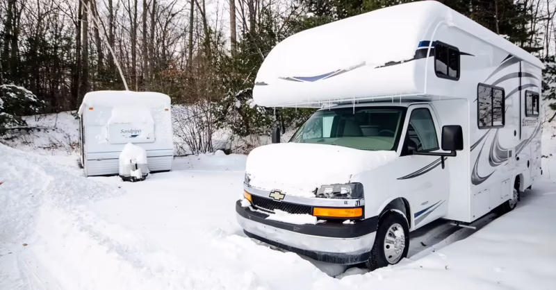 How do I winterize my class a RV?
