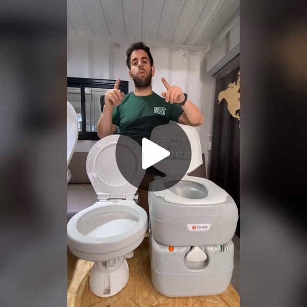 ¿Puedes poner un inodoro de Cenicienta en una autocaravana?
