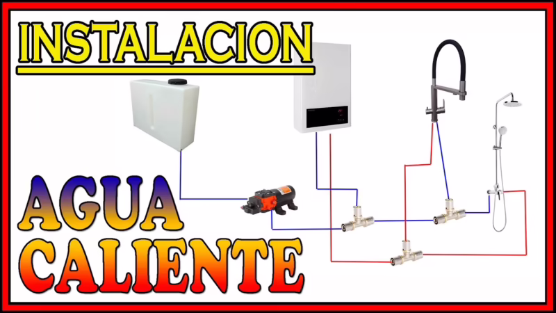¿Qué cable lleva un calefón eléctrico?