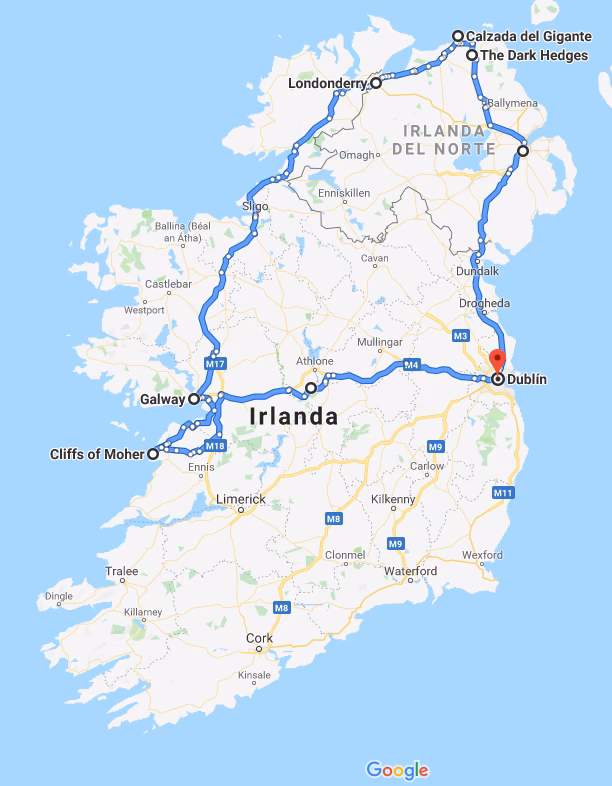 ¿Qué zona es la más bonita de Irlanda?
