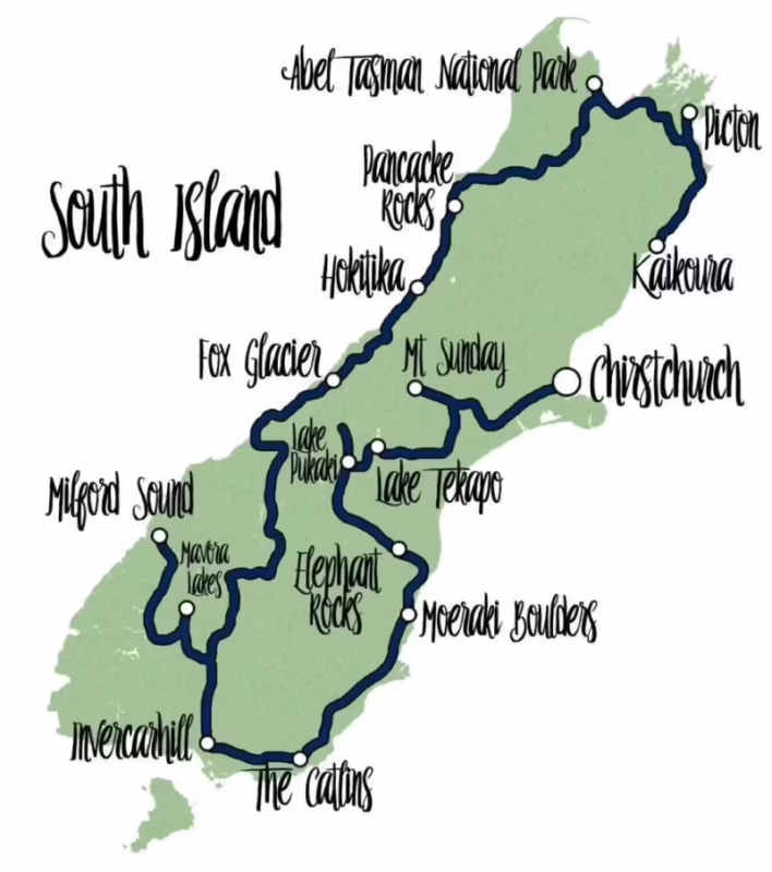 ¿Cuántos días se necesitan para ver Nueva Zelanda?