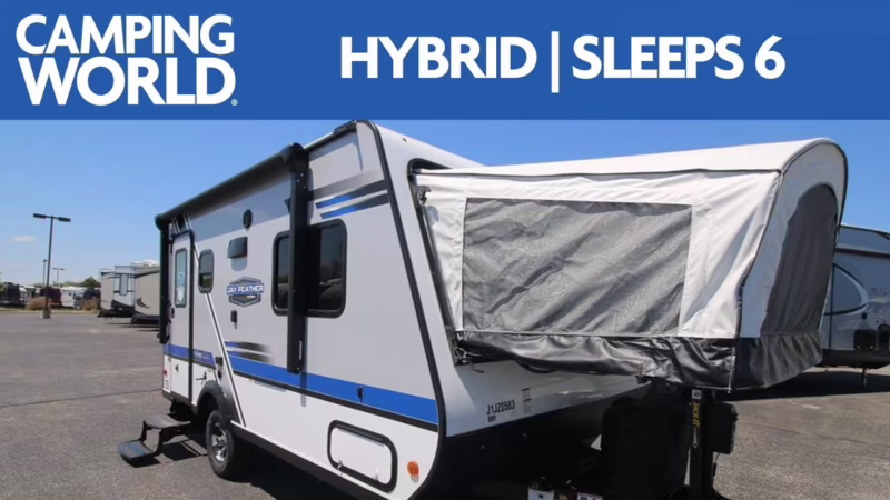 Does Jayco make a hybrid camper?