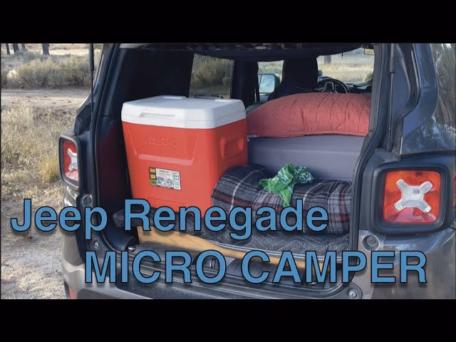 Can you pull a camper with a Jeep Renegade?