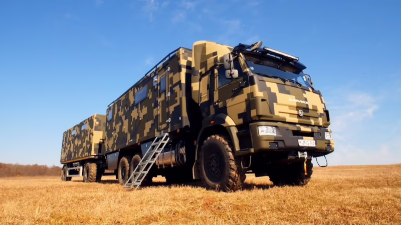 What does KAMAZ mean in Russian?