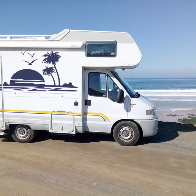 ¿Por qué todas las autocaravanas son blancas?