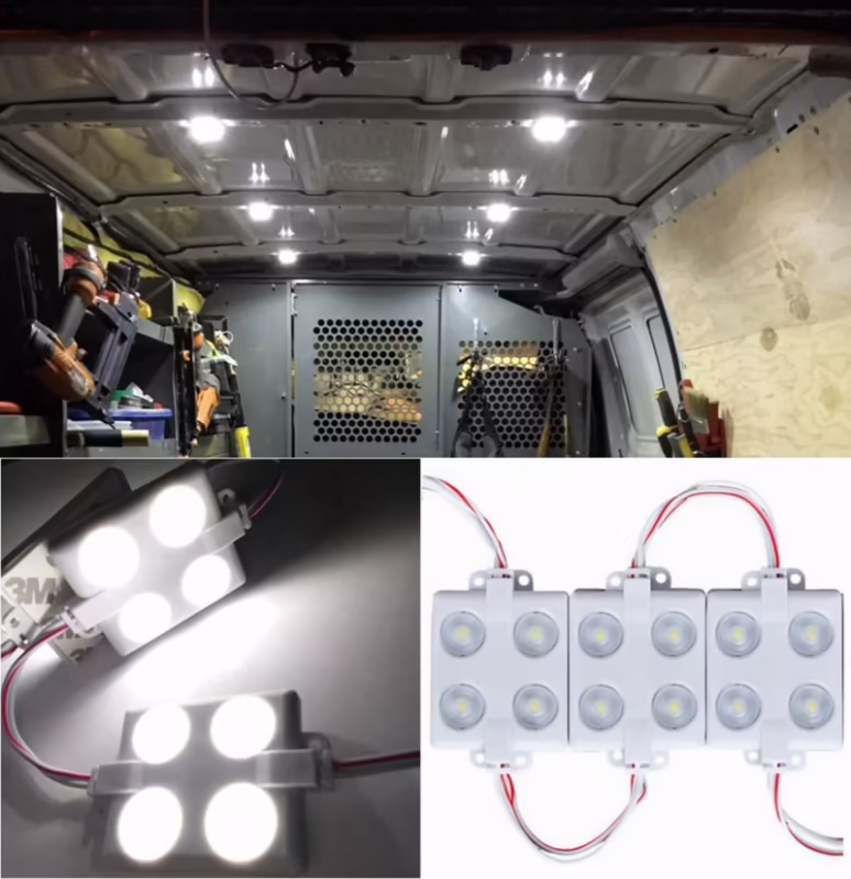 ¿Se pueden poner luces LED en una autocaravana?