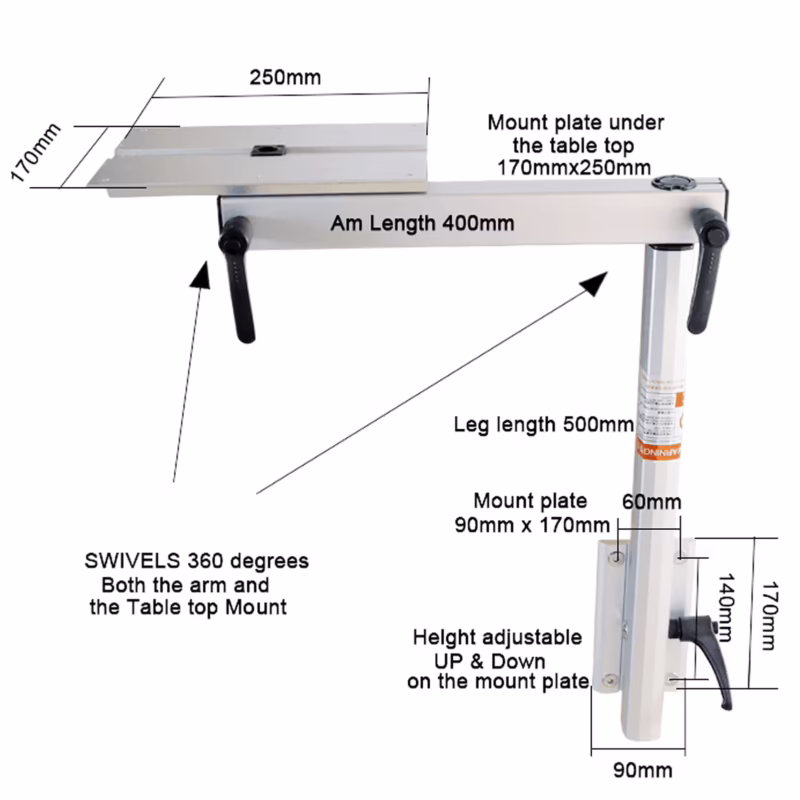 ¿Cuánto mide una mesa plegable de camping?