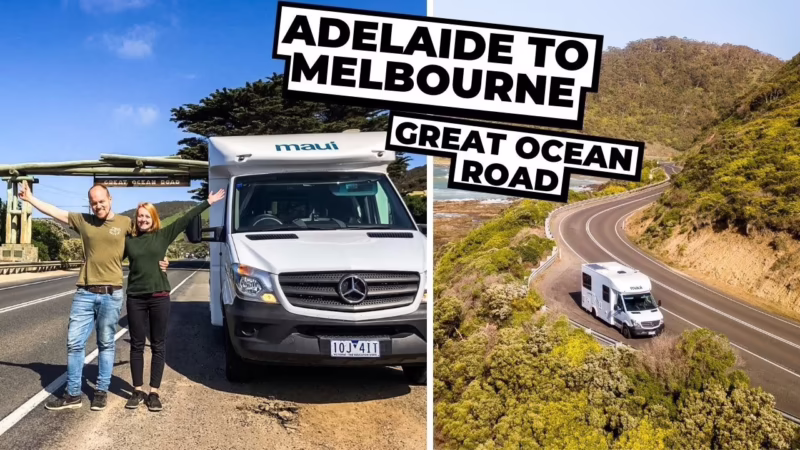 How long does it take to drive from Adelaide to Melbourne along the Great Ocean Road?