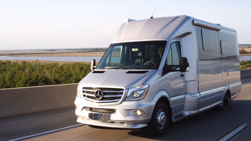 How many miles per gallon does the Mercedes Airstream get?