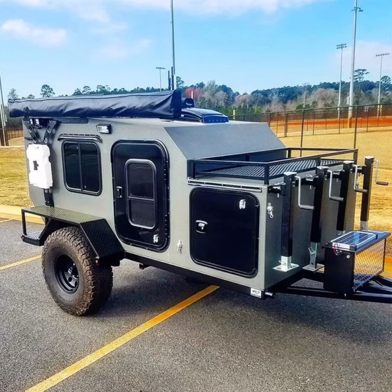 ¿Cómo se llama una mini caravana?