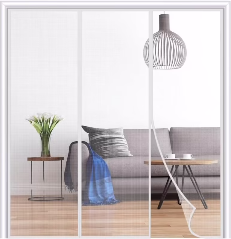 ¿Pueden los gatos atravesar una puerta mosquitera magnética?