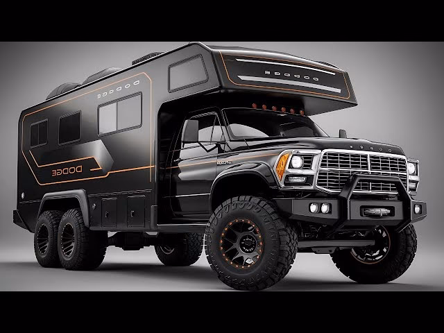 What year did Dodge make a motorhome?