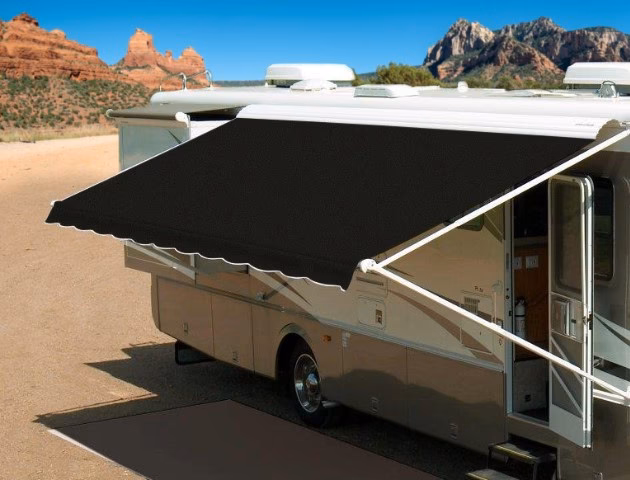 Can you replace the fabric on an RV awning?