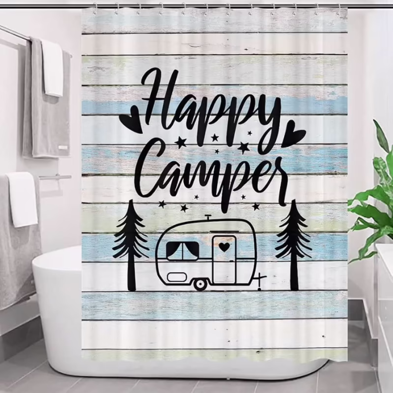 ¿Qué tamaño de cortina de ducha para la ducha de una autocaravana?