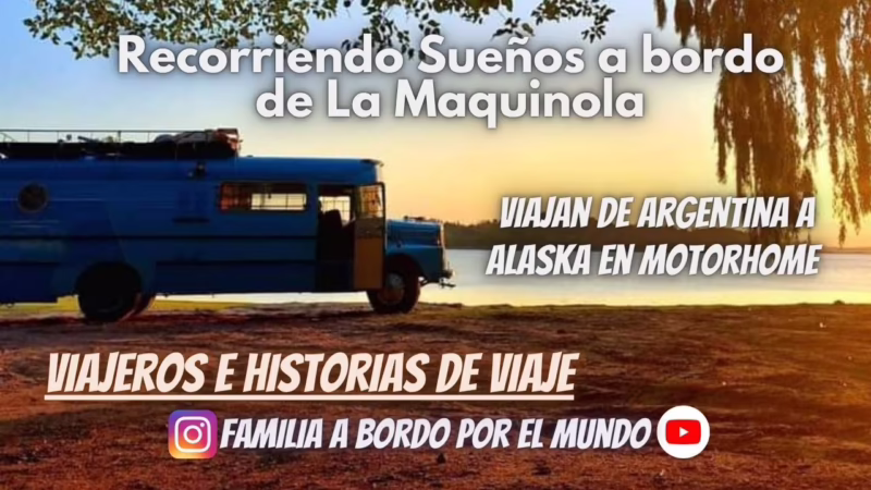 ¿Distancia de Argentina a Alaska en auto?