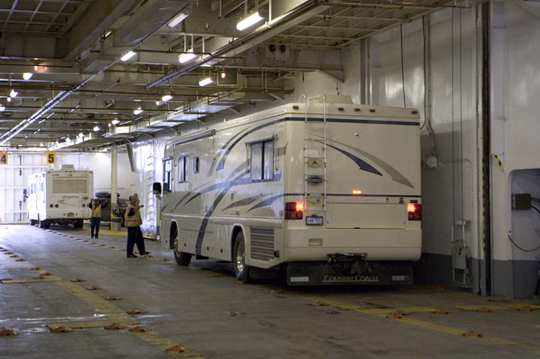 Can an RV go on a ferry?