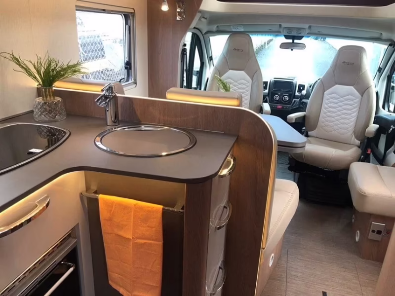 How to set up an RV kitchen?