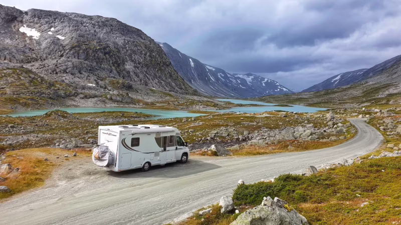 Can you park a motorhome anywhere in Norway?