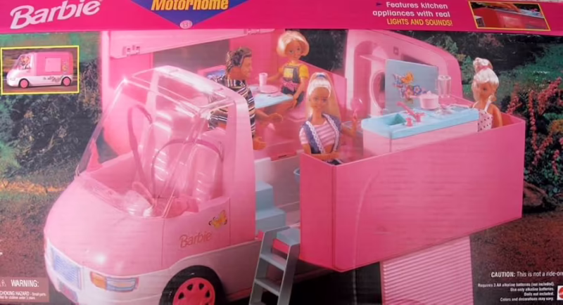 ¿Cuál es el carro que usa Barbie?