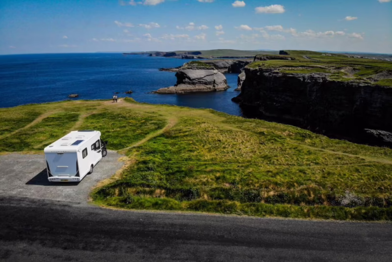 Can you park a motorhome anywhere in Ireland?
