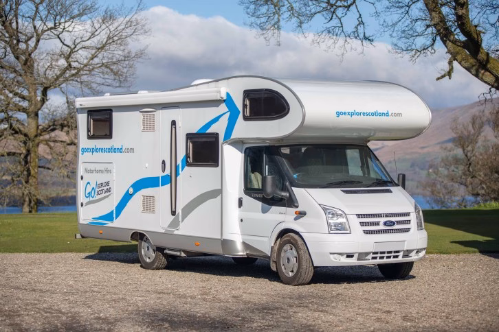 How much does it cost to rent an RV in Scotland?