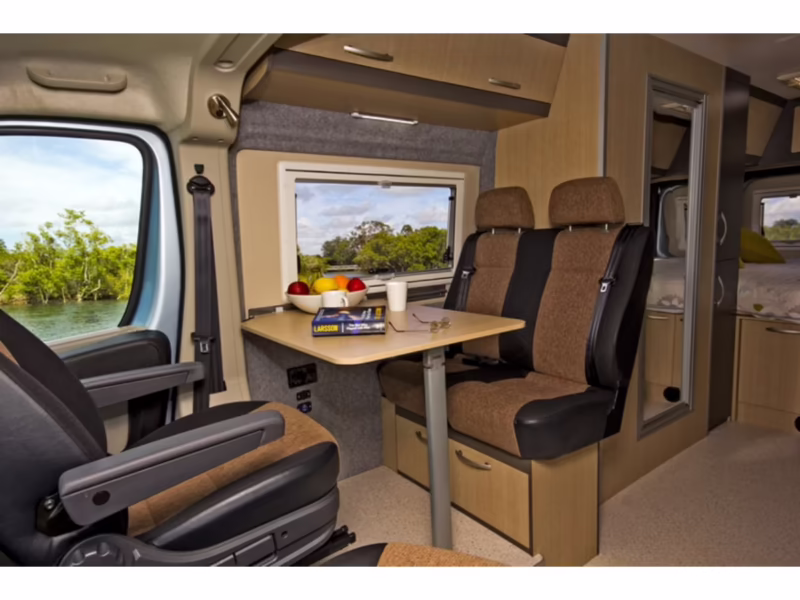 Why do 4 berth motorhomes only have two seat belts?