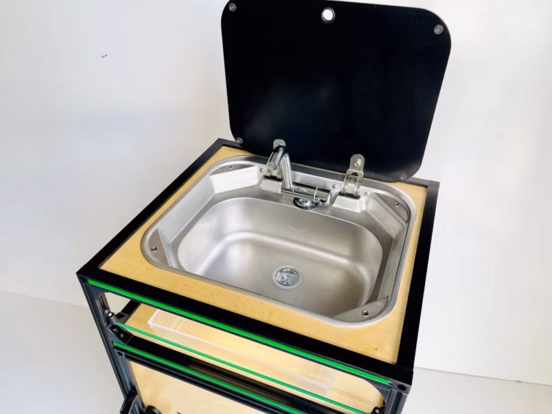 Why does it stink under my RV bathroom sink?