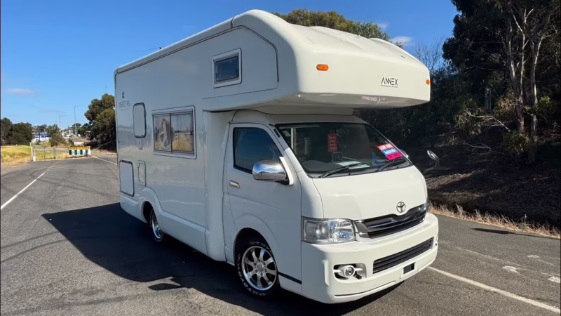 What is the price of a HiAce motorhome?