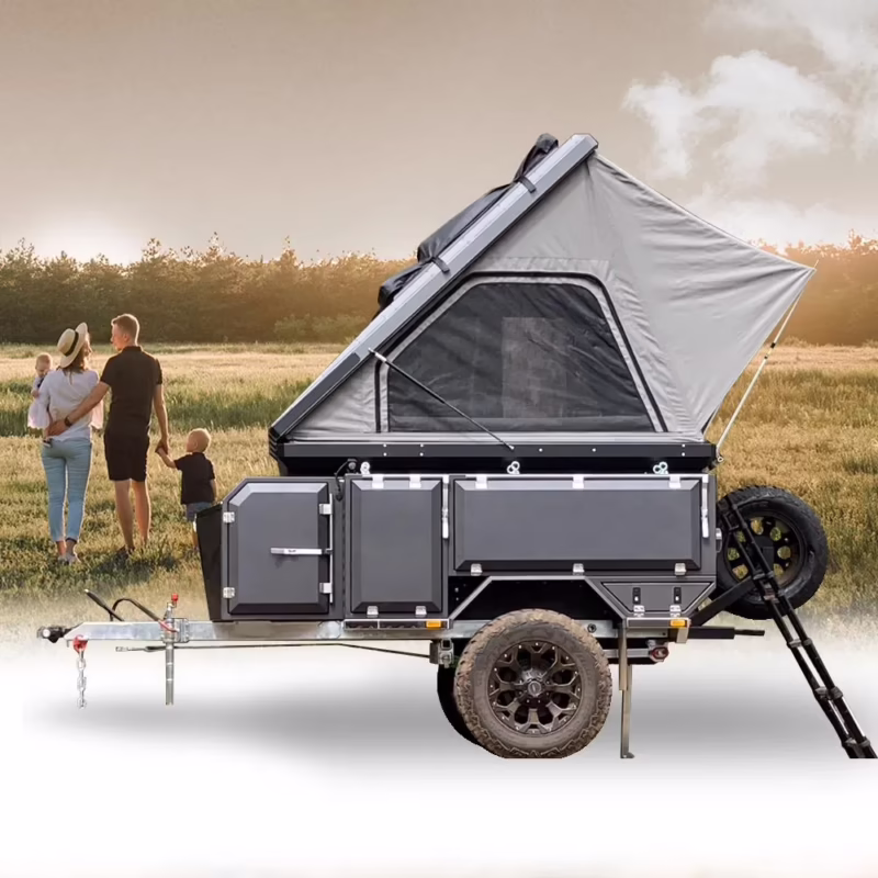 Can you add an outdoor kitchen to a camper?