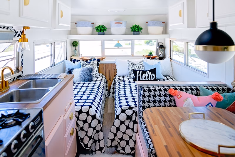 How much does it cost to renovate an old camper?
