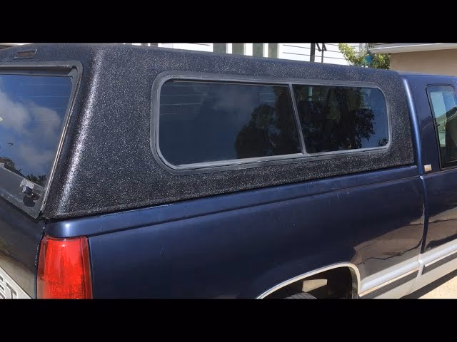 How many cans of spray paint to paint a camper shell?