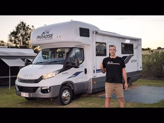 How much is the Paradise Liberation motorhome?