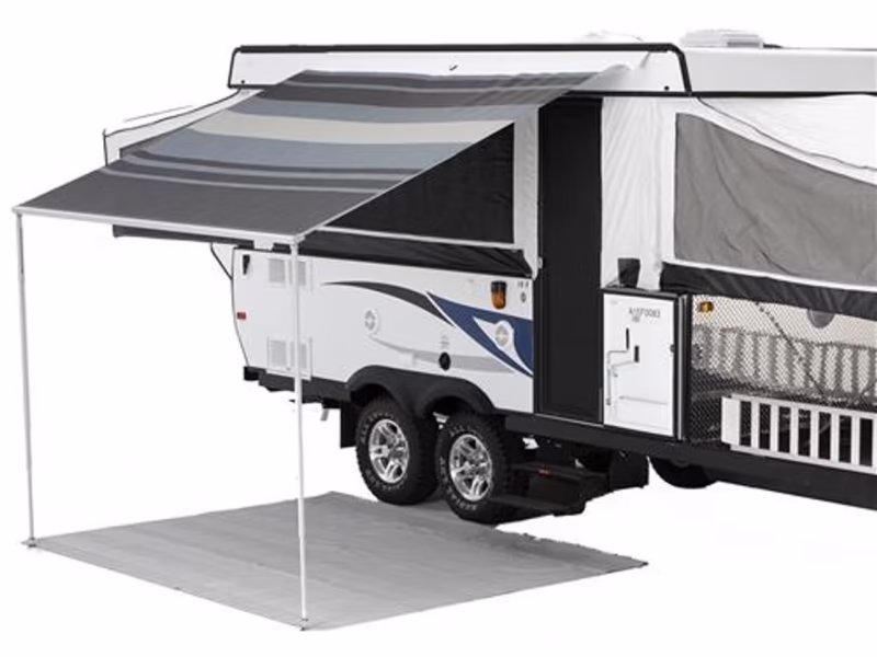 Can you add an awning to a pop up camper?