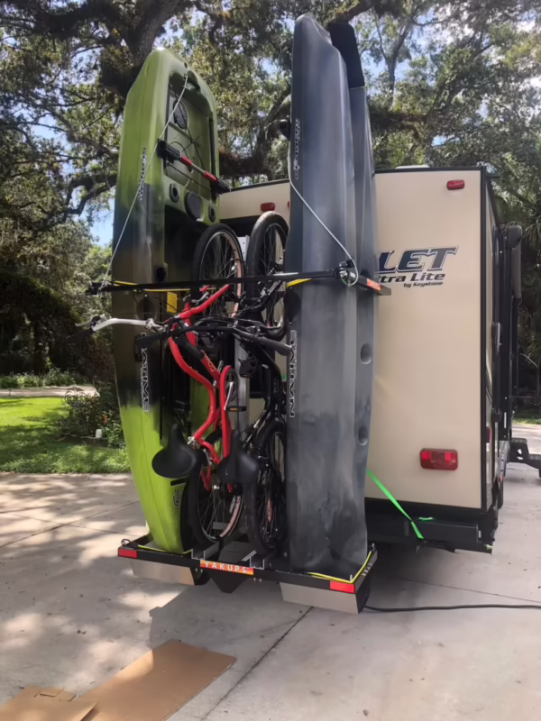 How fast can you drive with a kayak on the roof?